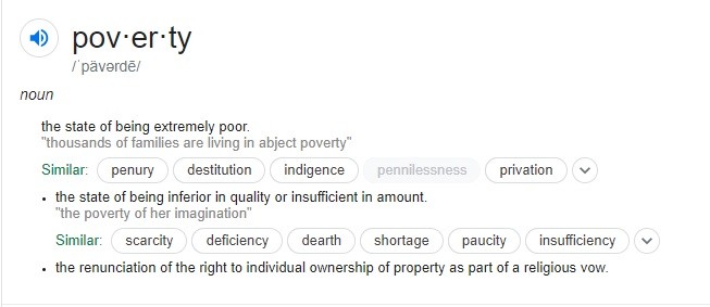 What Is The Definition Of Poverty? How Should It Be Defined In 2020?