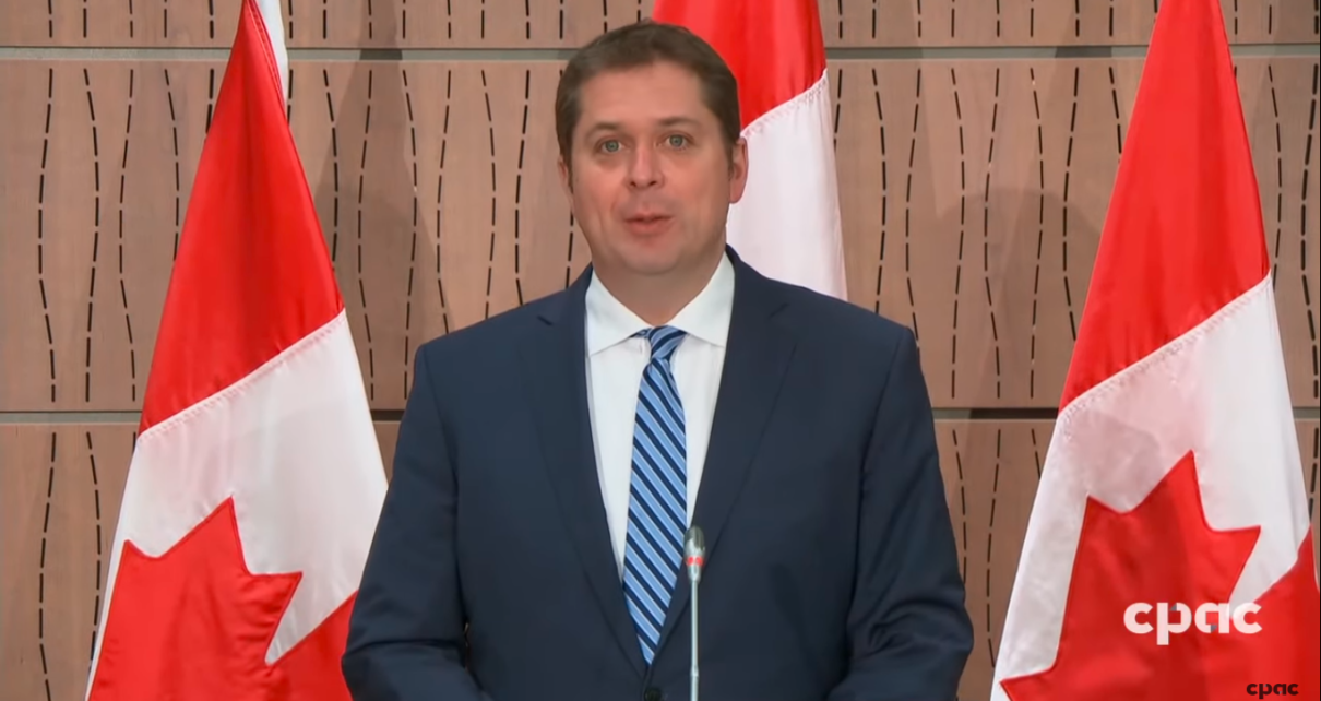 Andrew Scheer getting $1,200 COVID-19 cheque #U.S.CITIZEN
