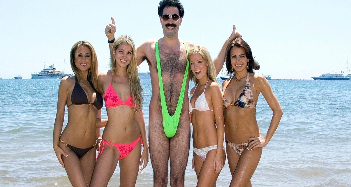 Trump Far Right Rally Gets pranked by Borat Creator