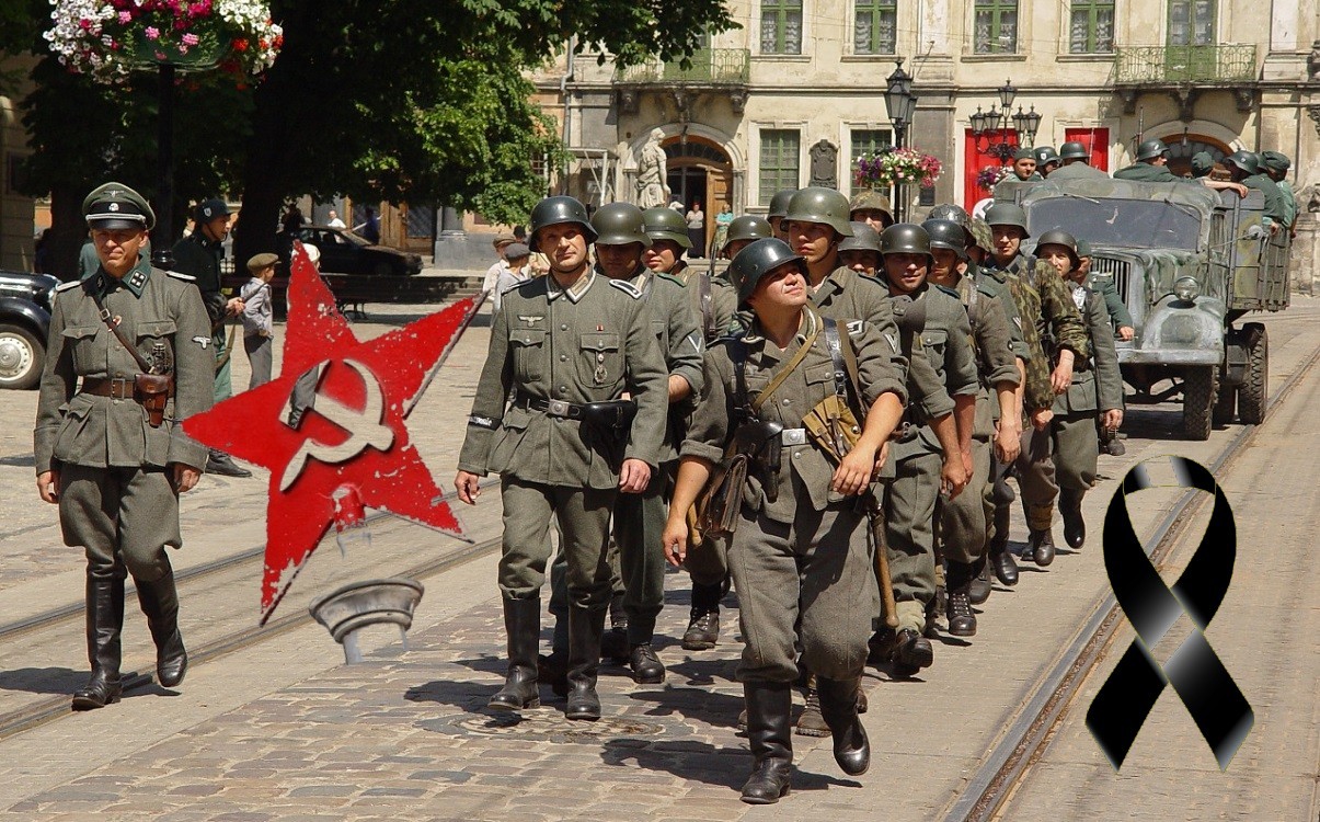 Black Ribbon Day: 81 years ago Nazism and Stalinism rose to power