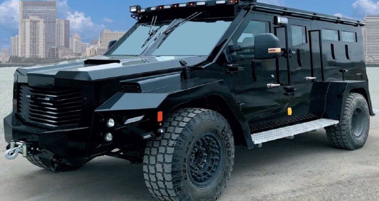 Edmonton Police Services New $500,000 Amoured Black Wolf