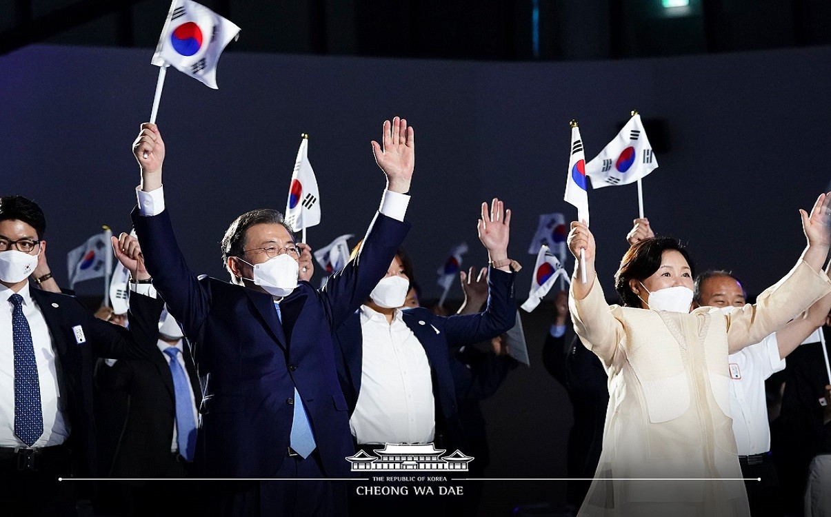 South Korea Celebrates 75th Year of Liberation