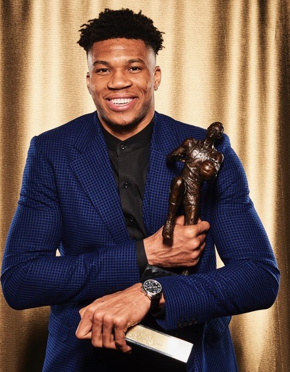 Milwaukee’s Giannis Antetokounmpo Wins 2019-20 Kia NBA Defensive Player of the Year Award 