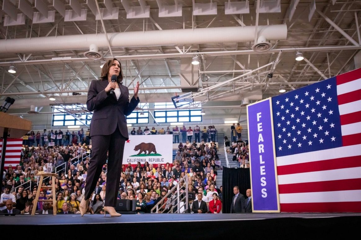 Kamala worked to protect Obamacare, helped win marriage equality for all, defended California’s landmark climate change law and won a $1.1 billion settlement against a for-profit education company that scammed students and veterans. Kamala also fought for California communities and prosecuted transnational gangs who drove human trafficking, gun smuggling and drug rings.

Since being elected to the U.S. Senate in 2016, Kamala has introduced and co-sponsored legislation to help the middle class, increase the minimum wage to $15, reform cash bail, and defend the legal rights of refugees and immigrants.