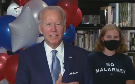 Joe Biden Accepts Nomination as Democratic Presidential Candidate