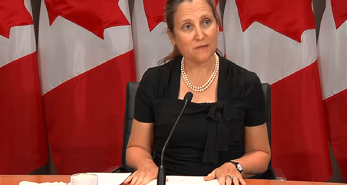 Trump lifts aluminum tariffs, caves again to Canada's Deputy Prime Minister Freeland