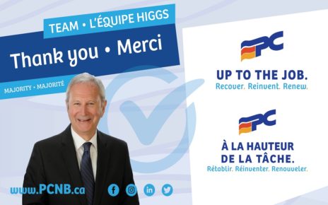 Higgs win majority with 27 seats in New Brunswick election