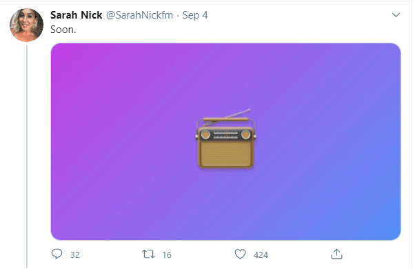 Sarah Nick Signs on to Rogers Kiss 102.3 FM