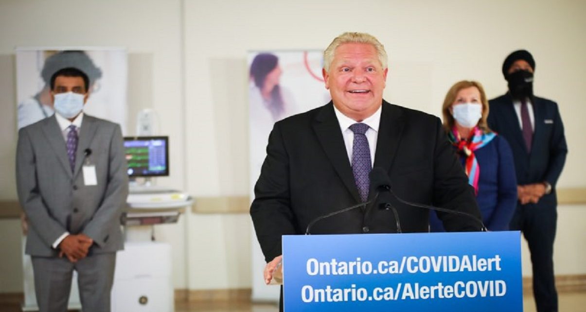 Ford Government Commits 766 Hospital Beds For COVID-19