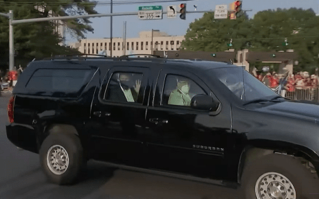 Trump's COVID-19 Drive-by draws widespread condemnation