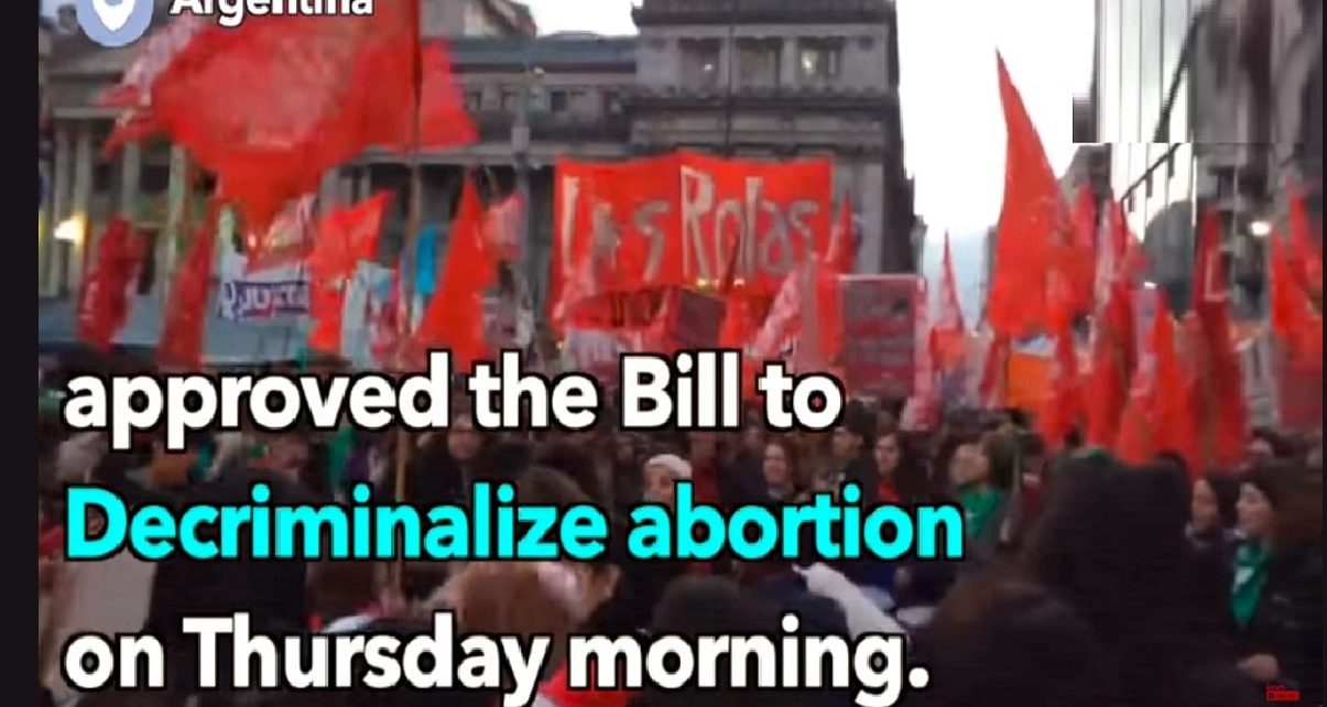 Argentina Becomes First Latin Country To Legalize Abortion