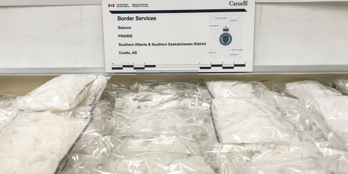 RCMP Seize 228.14 kg of Meth  With A Street Value of $28.5 Million