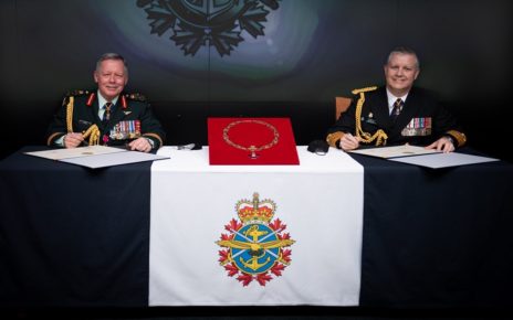 Admiral Art McDonald Appointed Canada’s new Chief of the Defence Staff