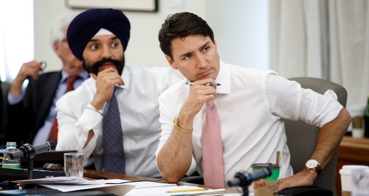 Trudeau Shuffles Cabinet With The Resignation Of Navdeep Bains