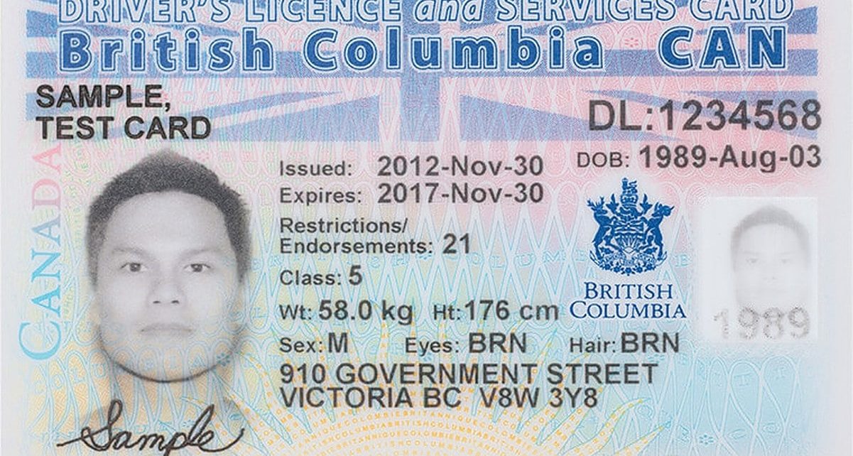 B.C. Phasing Out Costly Enhanced Drivers Licence ID cards