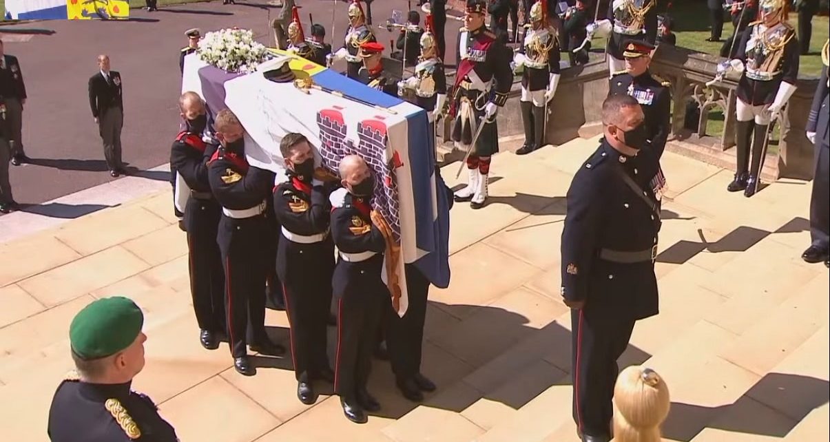 Prince Phillip Laid To Rest In Ceremonial Royal Funeral