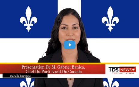 Introducing Mr Gabriel Banica, Leader Of The Local Party Of Canada