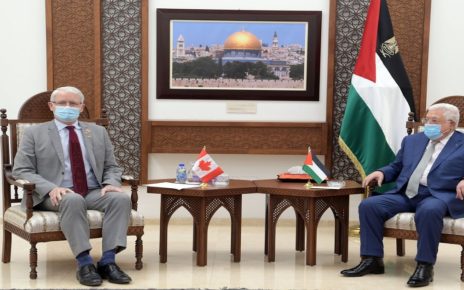 Canada's Foreign Minister Garneau Wraps Visit To West Bank
