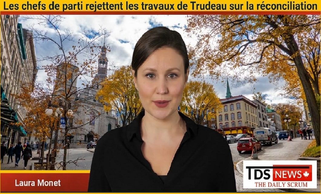 Les chefs de parti rejettent le travail du gouvernement fédéral sur la réconciliation 263 Les chefs de parti rejettent le travail du gouvernement fédéral sur la réconciliation