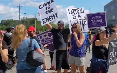 Throwing Rocks At The Prime Minister Is Not Peacefully Protesting