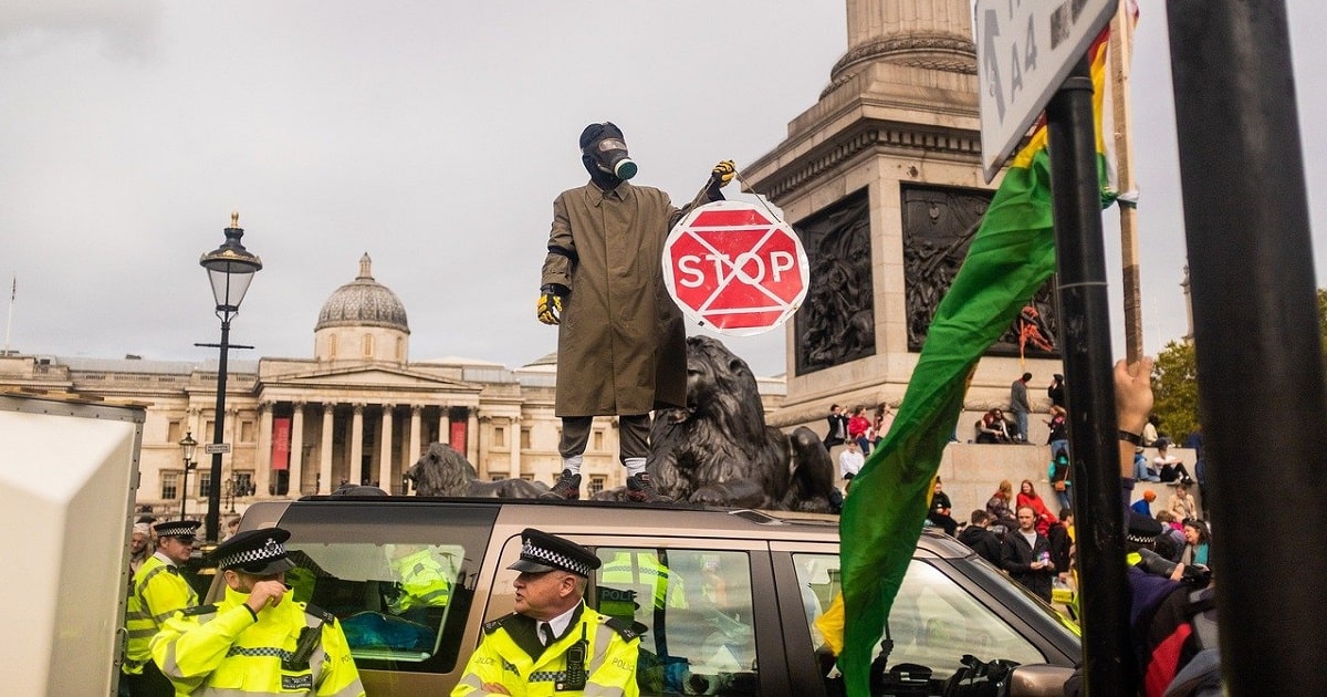 Climate Activists Will Now Be Charged For Erecting Illegal Road Blocks