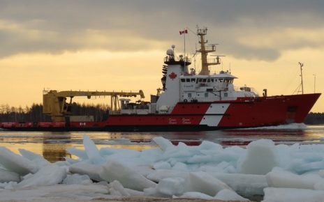 Canadian Coast Guard Begins Annual Icebreaking operations on the Great Lakes