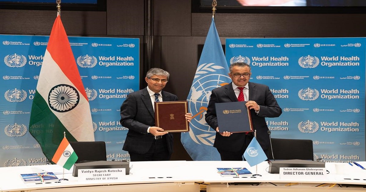 India Recognized By WHO For Being Leader In Traditional Medicine