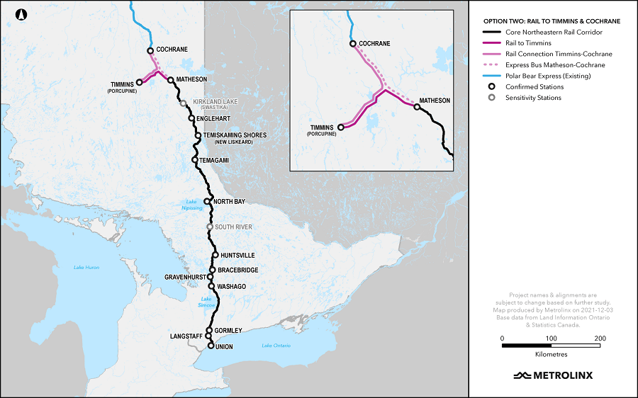 Bringing Passenger Rail Back To Northeastern Ontario