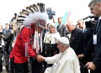 Pope Francis, Kicks Off First Day Of Historic Visit To Canada