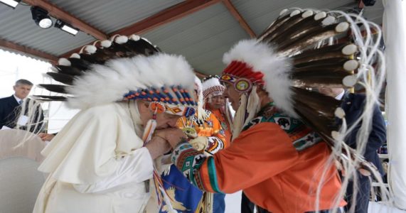 Pope Francis Visits Canada For Pilgrimage Focused On Indigenous Reconciliation