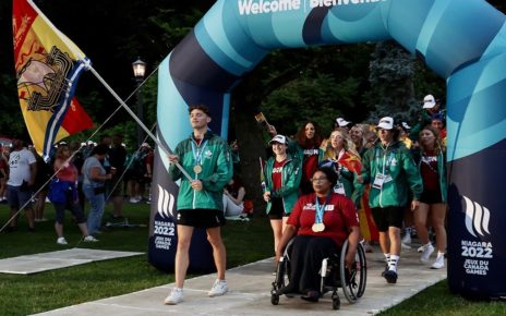 Robichaud And Thorne Lead Team New Brunswick At Closing Ceremony
