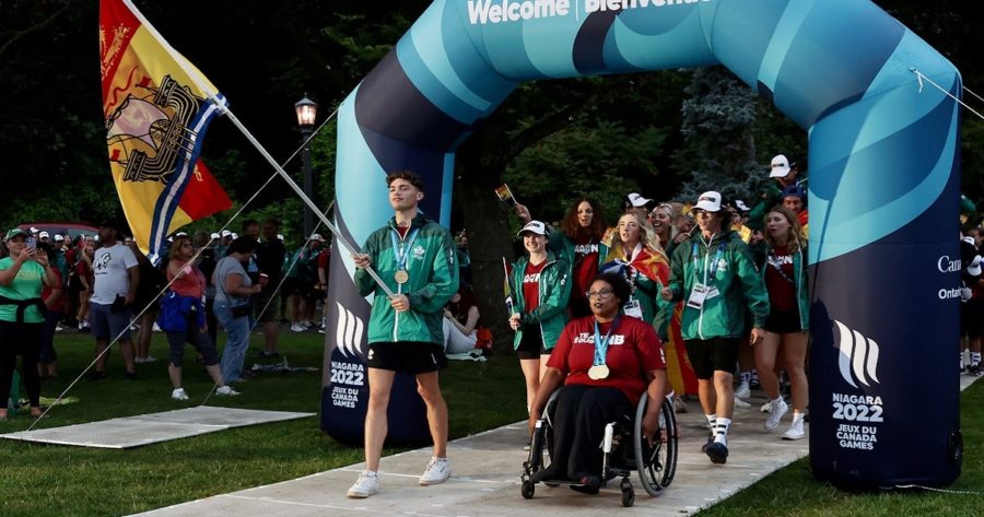 Robichaud And Thorne Lead Team New Brunswick At Closing Ceremony