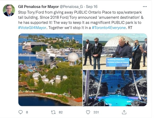 Promises, Promises! 4 Gil Penalosa September 16 2022 Tweet min