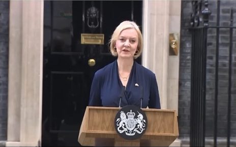 UK Prime Minister Resigns After Only Six Weeks On The Job