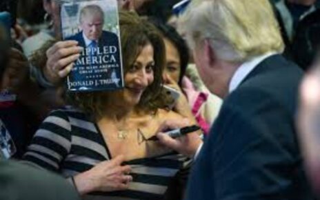 A Recent Iowa Campaign Stop Saw Trump Sign The Cleavage Of A Woman