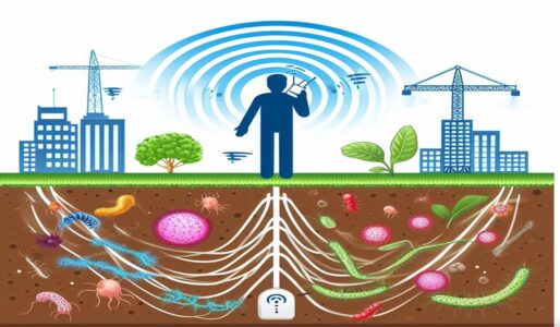 radiofrequency affects soil microbes