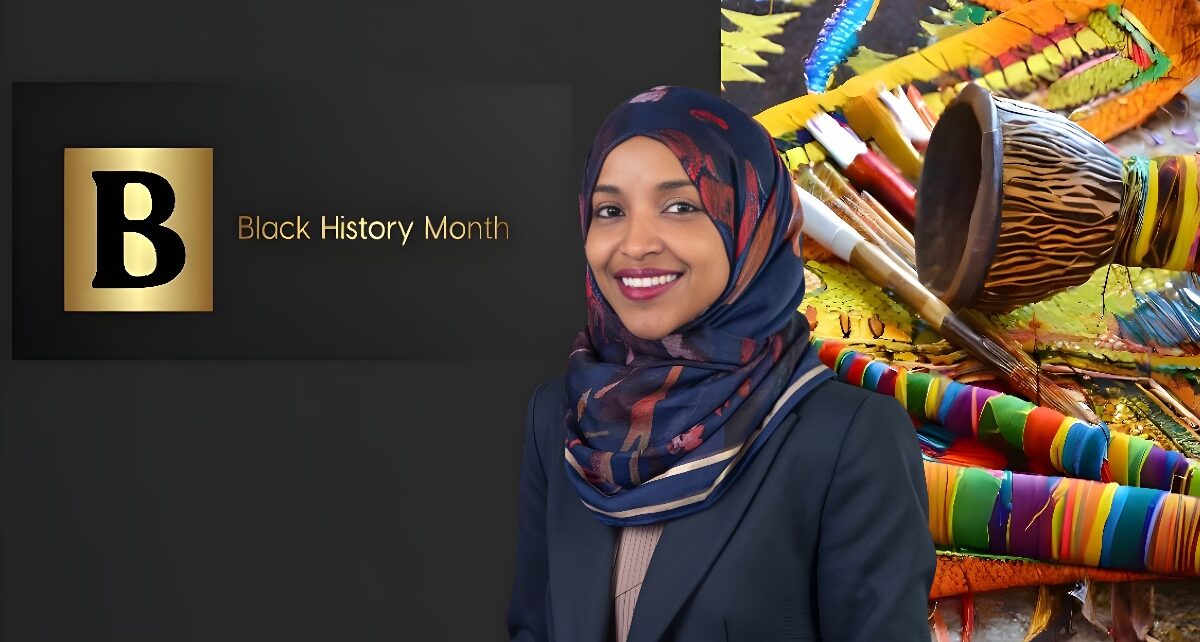 Black History Month Honors Congresswoman Ilhan Abdullahi Omar 1589 Black History 2024 Cover 20 deblurred