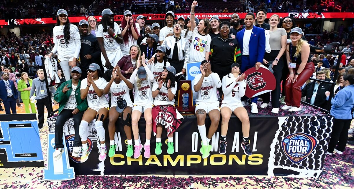 South Carolina Secures Perfect Season with NCAA Women's Basketball National Championship Win 1397 GKnIjdvW4AAxNb8
