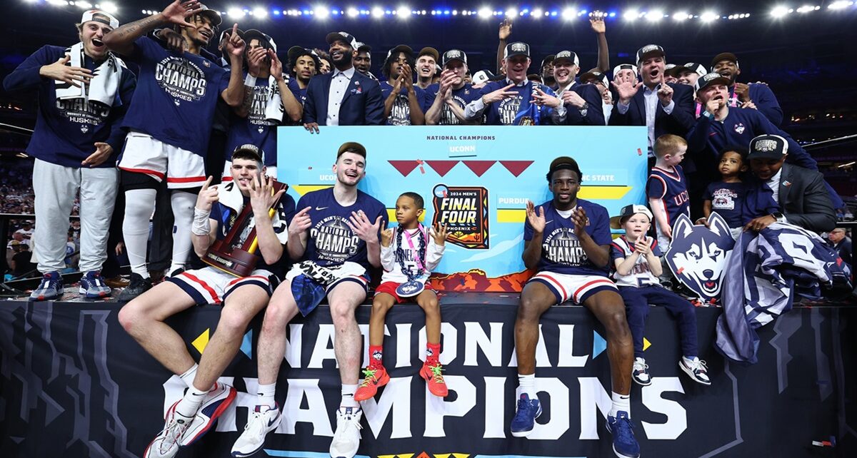 UConn Makes History with Back-to-Back NCAA Men’s Basketball Titles 1386 National Champions Men