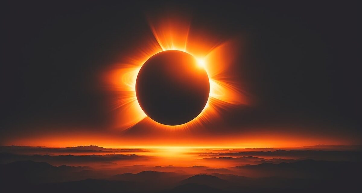 Witnessing the Beauty of Today's Total Solar Eclipse 1394 ai generated 8649103 1280