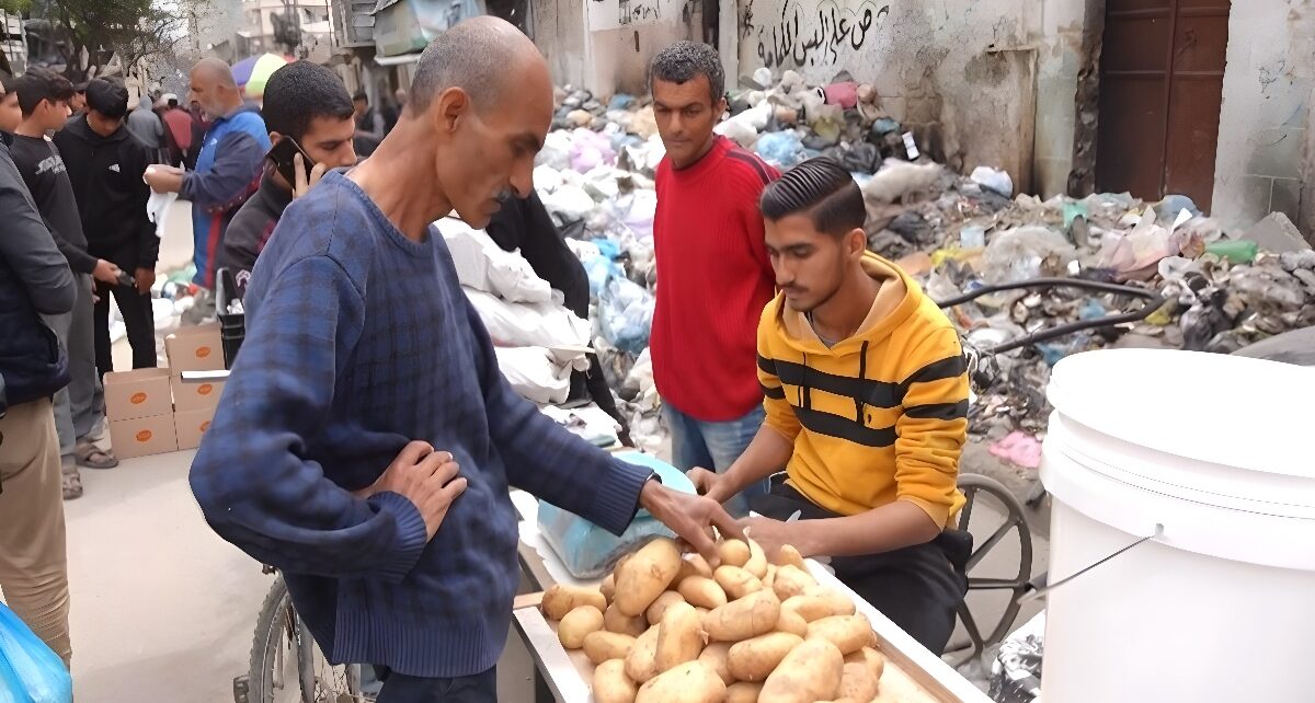 Food Prices Skyrocket in Gaza Amid Ongoing Conflict 1428 food gaza deblurred