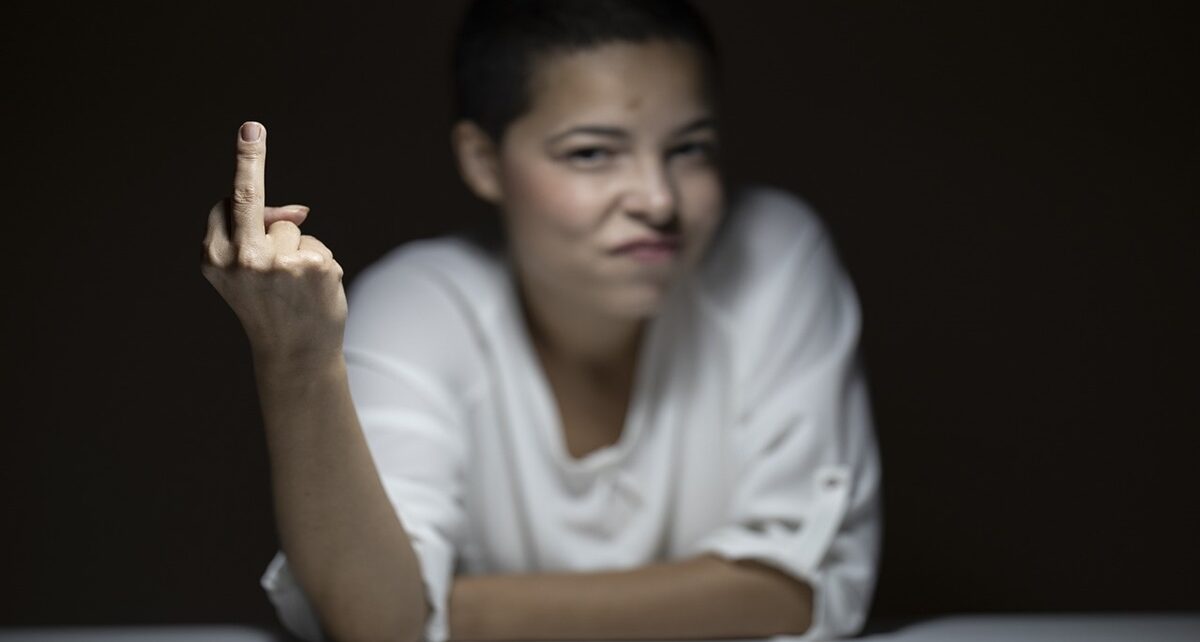 Middle Finger Mayhem: Time To Rethink Flipping The Bird In Your Online Dating Profile Pics 541 insult 4656165 1280