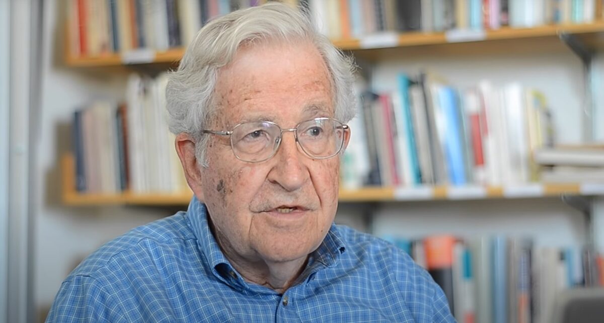 U.S. Foreign Policy Under Fire: Chomsky's Critical Of NATO's Global Military Expansion 1088 noam deblurred