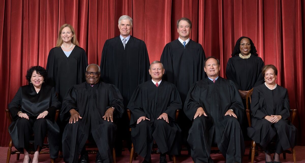 US Supreme Court Justices: The Untouchable Lifetime Appointees 892 2022 Roberts Court Formal 083122 Web