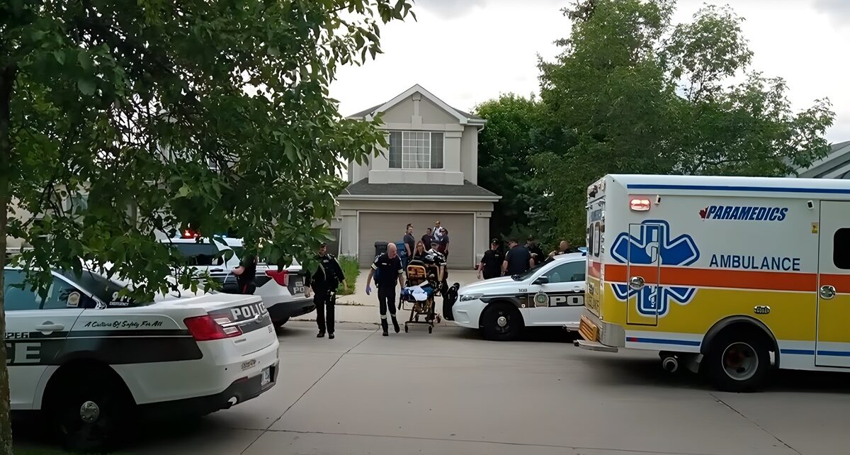 Neighbours Witness Knife Confiscation in Latest Riverbend Police Call 883 new cover riverbend