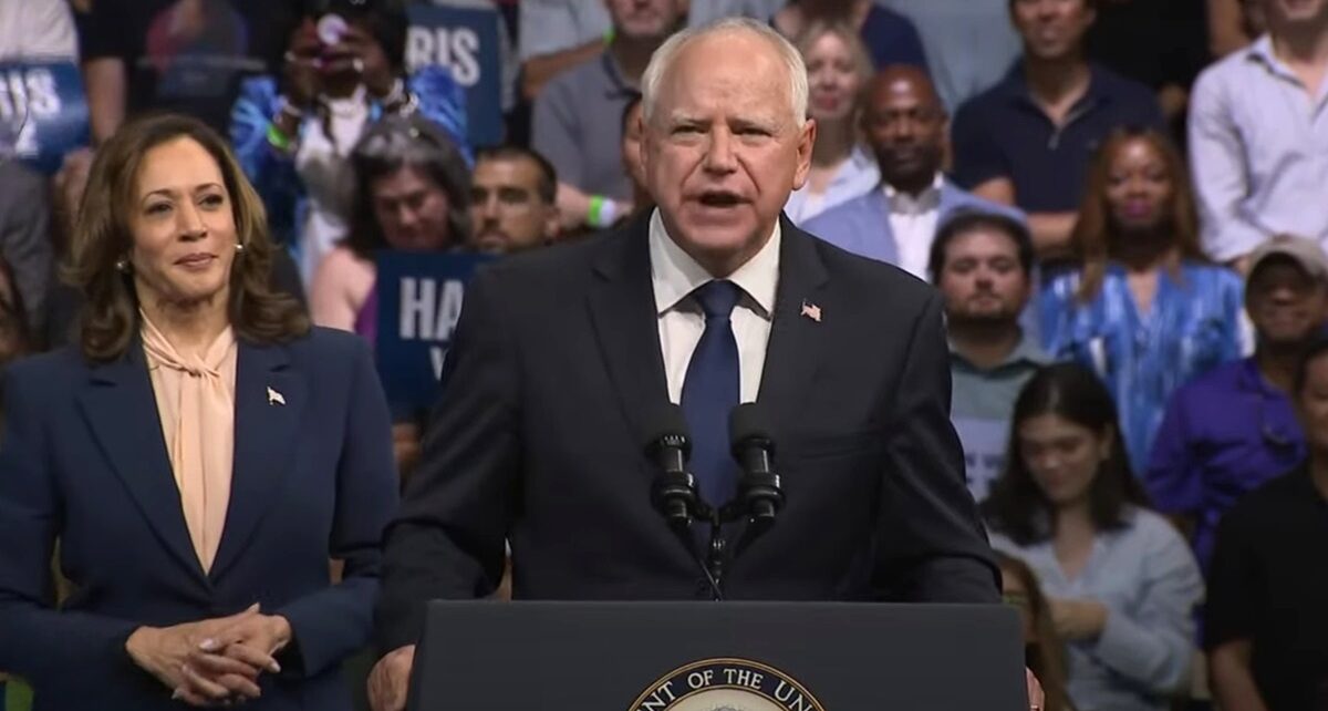 Walz Waltzes into the Spotlight: Energizing the Democratic Campaign 144 Harris Walz