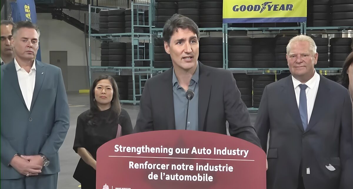 Trudeau Turns Goodyear Plant Expansion into Campaign Moment: A Missed Opportunity? 124 good year cover