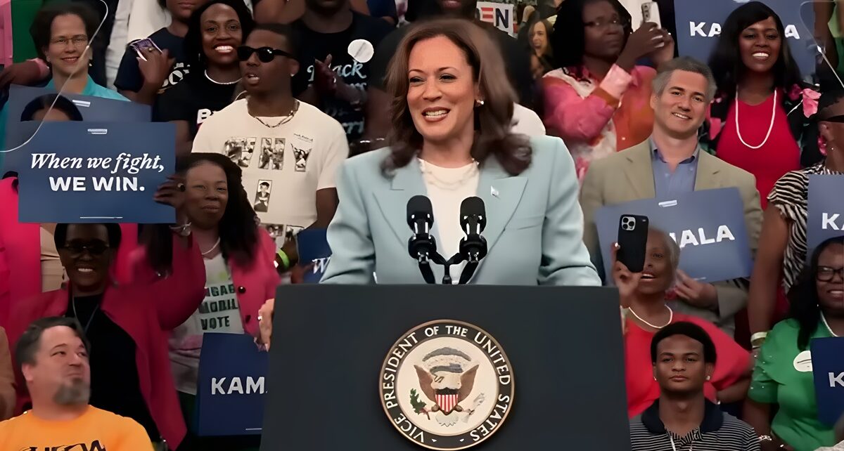Vice President Harris Unveils Economic Plan Amid Scrutiny in Raleigh 93 harris16