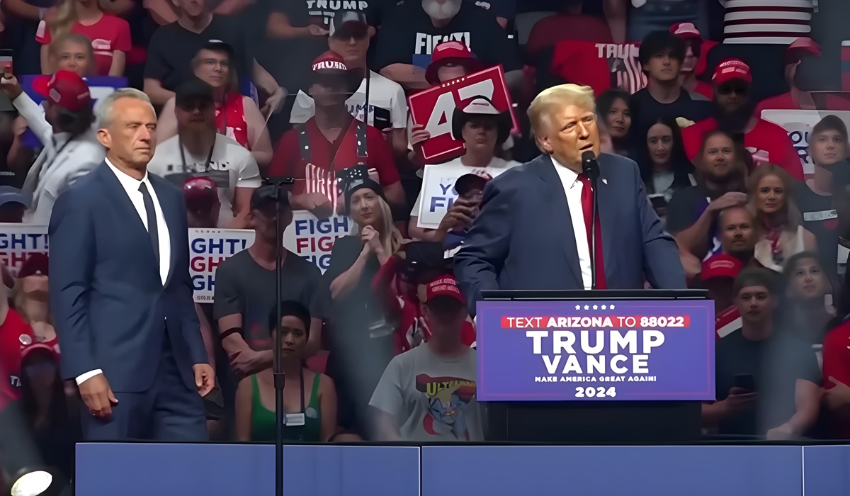 Robert Kennedy Jr. Breaks Party Lines, Endorses Donald Trump in 2024