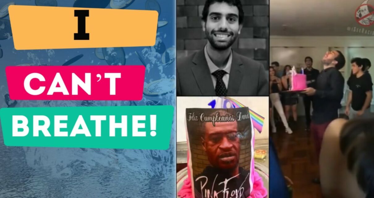 University Student's George Floyd Birthday Cake & 'I Can't Breathe' Chant Sparks Anti-Black Backlash 538 peru